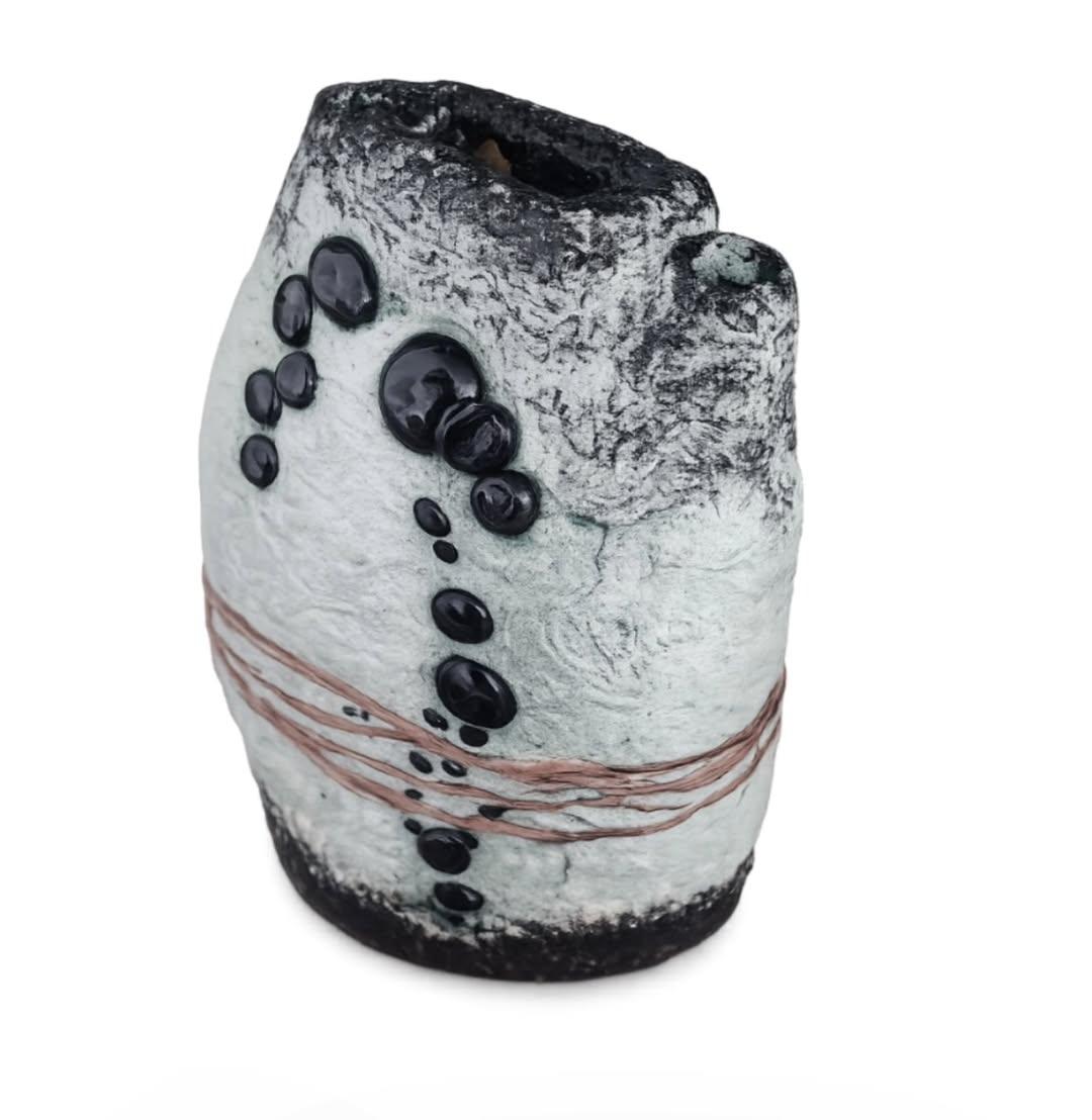 2 Paper Clay Vase
